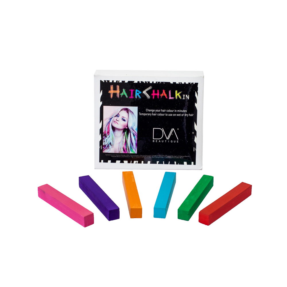 Hair Chalk - 6 Piece Assorted Pack